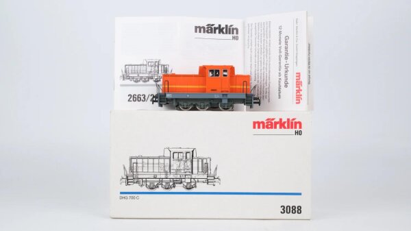 Märklin H0 3088 Diesellok DHG 700 C Henschel Wechselstrom