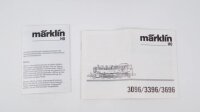 Märklin H0 3396 Dampflok BR 86 260 DB Wechselstrom Delta Digital vermutlich verharzt