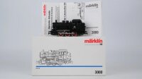 Märklin H0 3000 Dampflok BR 89 006 DB Wechselstrom