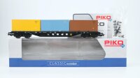 Piko H0 72200 Containertragwagen Rgs-z3910 50 391 8818-2 DR