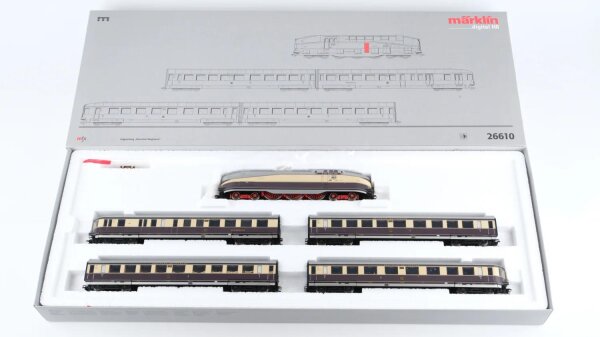 Märklin H0 26610 Zugpackung Henschel-Wegmann DRG Wechselstrom Digital Sound mfx