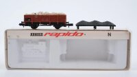 Arnold N 0446 Hochbordwagen beladen 627 850 Om DB