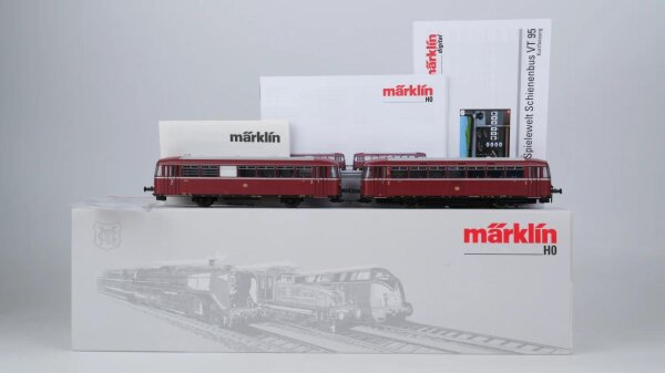 Märklin H0 39978 Schienenbus VT 98 9705 Steuerwagen VT 98 306 DB Wechselstrom Digital Sound DCC mfx+