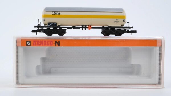Arnold N 4371 Kesselwagen mit Schutzdach SOGEFA Zagkks DB