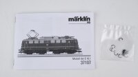 Märklin H0 37107 E-Lok BR E10 231 DB Wechselstrom Digital Sound mfx