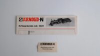 Arnold N 2223 Schlepptenderlokomotive BR 89 6009 DR