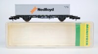 Minitrix N 13559 Containertragwagen Nedlloyd Lgis 323 NS