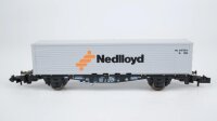 Minitrix N 13559 Containertragwagen Nedlloyd Lgis 323 NS