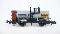 Minitrix N 13647 Kesselwagen mit Bremserhaus Motor Oli /...