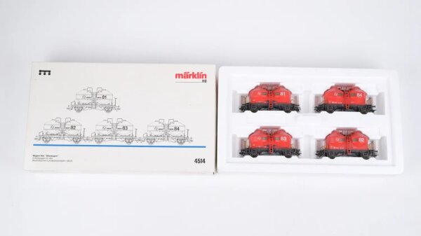 Märklin H0 4514 Wagen-Set "Silowagen"
