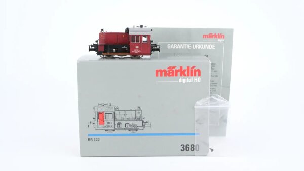 Märklin H0 3680 Diesellok Köf II BR 323 DB Wechselstrom Analog
