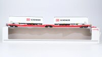 Märklin H0 47470 Doppel-Taschenwagen Sdggmrss 738 DB