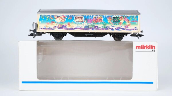 Märklin H0 94007 Schiebewandwagen (MHI-Sondermodell, Weihnachteswagen 1996) Hbils der DB