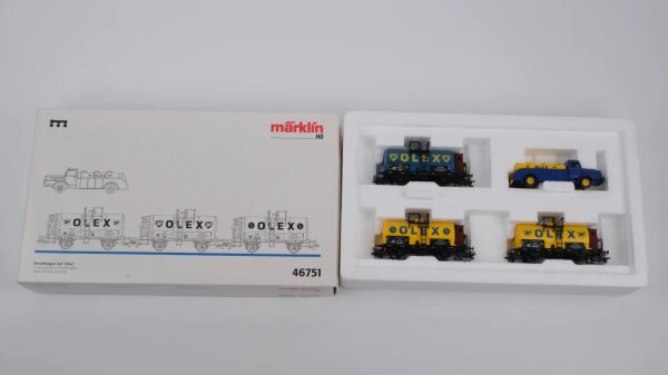 Märklin H0 46751 Kesselwagen-Set "Olex" der DRG