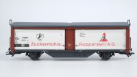 Märklin H0 4833 Schiebewand-/Schiebedachwagen (Zuckermühle Rupperswil AG) Tbis der SBB