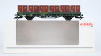 Märklin H0 48584 Niederbordwagen mit...