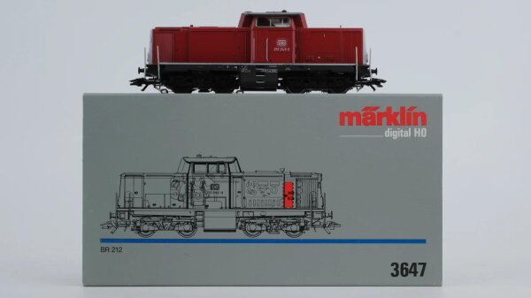 Märklin H0 3647 Diesellok BR 212 242-2 DB Wechselstrom Digital (vermutlich verharzt