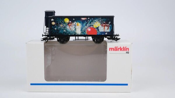 Märklin H0 48397 Kühlwagen mit Bremserhaus Weihnachten 1997  G 10