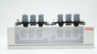 Märklin H0 48945 Behältertragwagen-Set mit...