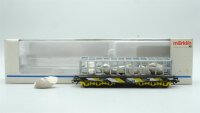 Märklin H0 4868 Schwerlast-Flachwagen mit Findlingen...