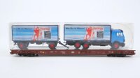 Märklin H0 4841 Niederflurwagen mit LKW Göppinger Wasser DB