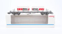 Märklin H0 4668 Flachwagen mit Containern...
