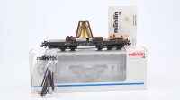 Märklin H0 84866 Schwerlast-Flachwagen mit Glocke...