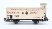Märklin H0 4677 Kühlwagen mit Bremserhaus (ENGL. GARTEN STUTTGART) der K.W.St.E.