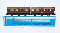 Märklin H0 4208 Abteilwagen (3796/3797) 3.Kl. C3/C3...
