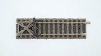 Fleischmann H0 6102 Gleis gerade 105 mm mit Prellbock...