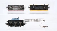 Märklin H0 Konvolut Kranwagen Niederbordwagen DB