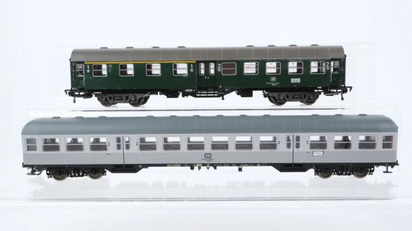 Fleischmann H0 Konvolut Silberling 2.Kl. Mitteleinstiegwagen 1./2.Kl. DB (Abbruch)