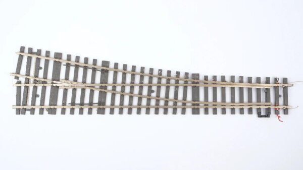 Hübner Spur 1 1001 ASA Weiche rechts 10° 600mm