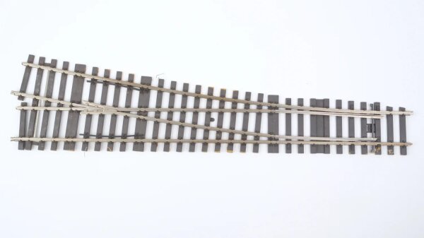 Hübner Spur 1 1001 ASA Weiche rechts 10° 600mm