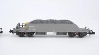 Hobbytrain N 31050 Schotterwagen, 2er Set Xas 73 SBB