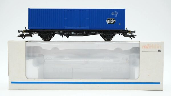 Märklin H0 4769 Behälter-Tragwagen TFG (Containerwagen)  Lgjs 598 der DB