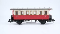 Märklin Spur 1  5800 Personenwagen rot beige 2Kl.