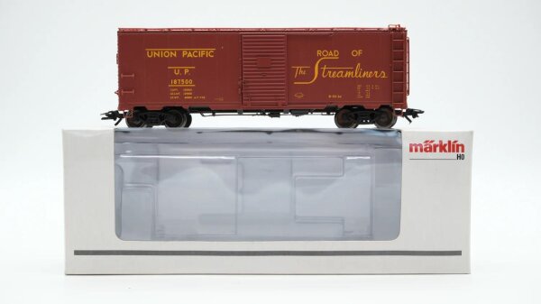 Märklin H0 45646-2 ged. Güterwagen Box Car Union Pacific U.P. 187500