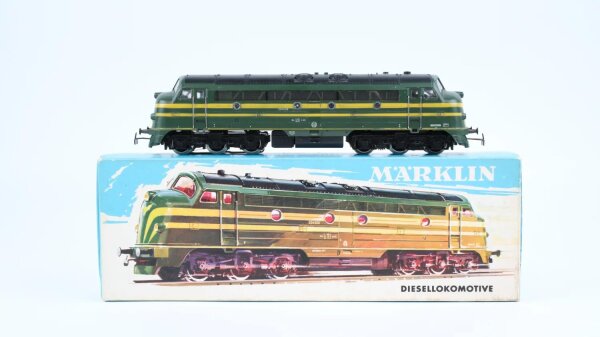 Märklin H0 3066 Diesellok BR Serie 204008 SNCB Wechselstrom