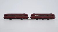 Minitrix N Schienenbus mit  Beiwagen VS VT 98 ems