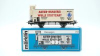 Märklin H0 4678 Bierwagen (WULLE) mit Bremserhaus Gk...