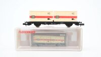 Fleischmann N 8234 Containertragwagen Lbs 593 DB