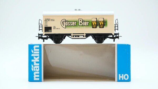 Märklin H0 4567 Bierwagen GÖSSER (Kühlwagen)  Ichqrs 377 der ÖBB