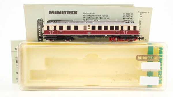 Minitrix N 12097 Dieseltriebwagen C4vT 858 DRG