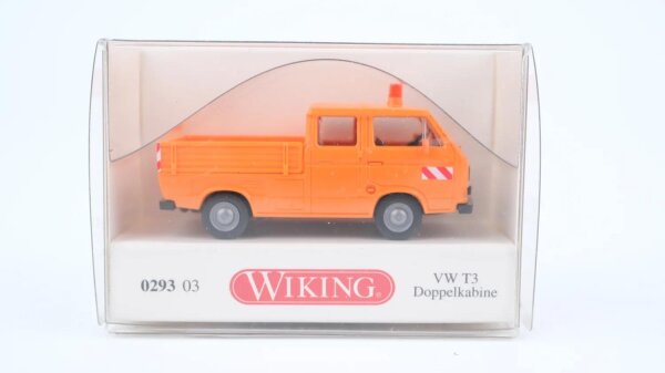 Wiking H0 028303 VW T3 Doppelkabine Kommunaldienst