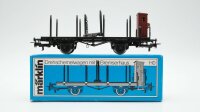 Märklin H0 4697 Drehschemelwagen mit Bremserhaus DRG