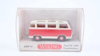 Wiking H0 028998 Ford FK 1000 Panoramabus rot-weiß