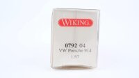 Wiking H0 079204 VW Porsche 914 silber-schwarz