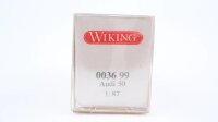 Wiking H0 003699 Audi 50 hellgrün