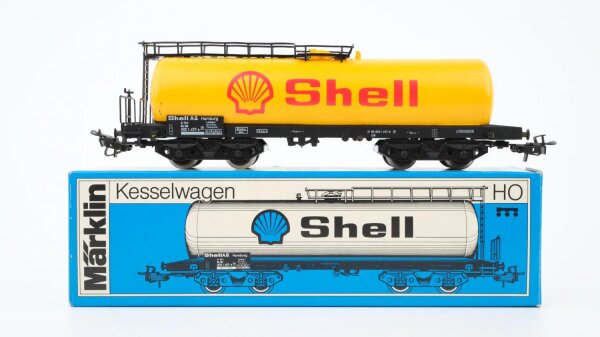 Märklin H0 4651 Mineralöl-Kesselwagen SHELL Einheitskesselwagen der DB